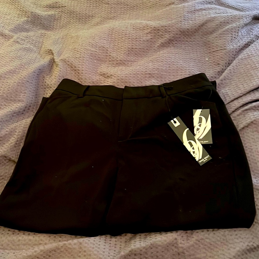 Nine West dress pants black size 10 NWT